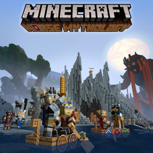 Minecraft Norse Mythology Mash-up PS4