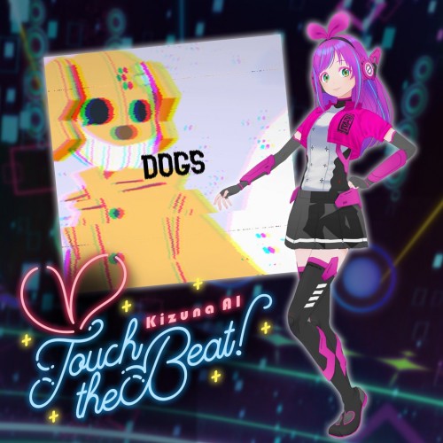 Kizuna AI - Touch the Beat! DLC Model (Costume) "#kzn" + Additional Song "DOGS ⌘HYNOME feat. #kzn" PS5