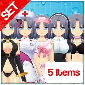 Outfit Set Vol. 1 - Senran Kagura PEACH BEACH SPLASH PS4