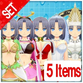 Outfit Set Vol. 5 - Senran Kagura PEACH BEACH SPLASH PS4