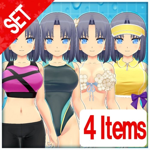 Transparent Outfit Set Vol. 2 - Senran Kagura PEACH BEACH SPLASH PS4