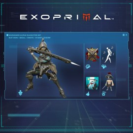 Exoprimal - Murasame Alpha Gladiator Set PS4 & PS5