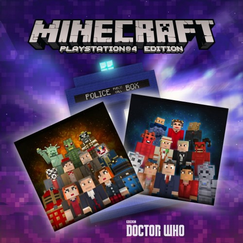 Minecraft: Doctor Who Skins I & II Bundle PS4