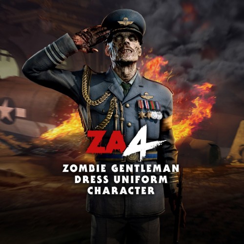 Zombie Army 4: Zombie Gentleman Dress Uniform Character - Zombie Army 4: Dead War PS4