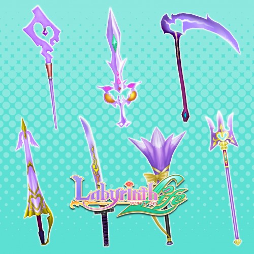 Labyrinth Life: Character Voice Weapons Set of 7 PS4