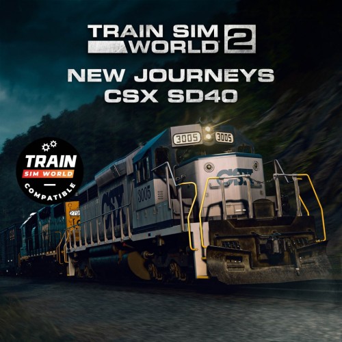 Train Sim World 4 Compatible: New Journeys - CSX SD40 PS4 & PS5
