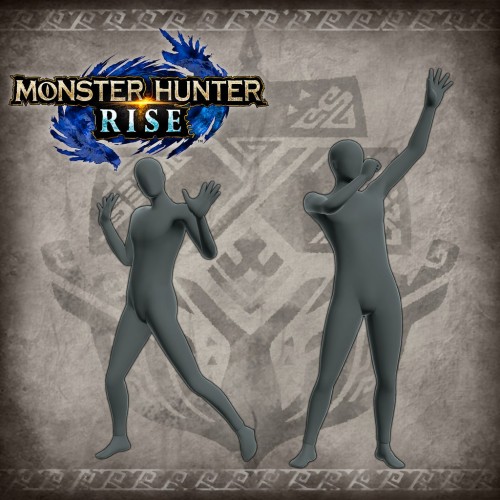 Monster Hunter Rise - "For the Fans" gesture set PS4 & PS5