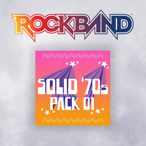 Solid '70s Pack 01 - Rock Band 4 PS4