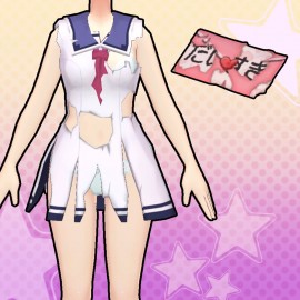 Gal*Gun: Double Peace 'Ripped Uniform' Costume Set [Cross-Buy] - Gal*Gun Double Peace PS4