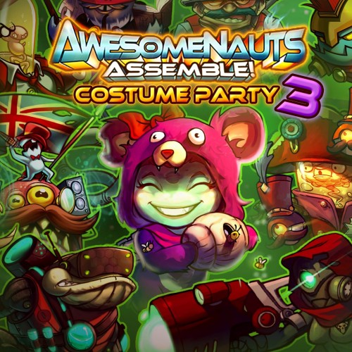 Costume Party 3 - Awesomenauts Assemble! Skin Bundle PS4