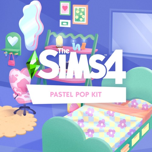 The Sims 4 Pastel Pop Kit PS4