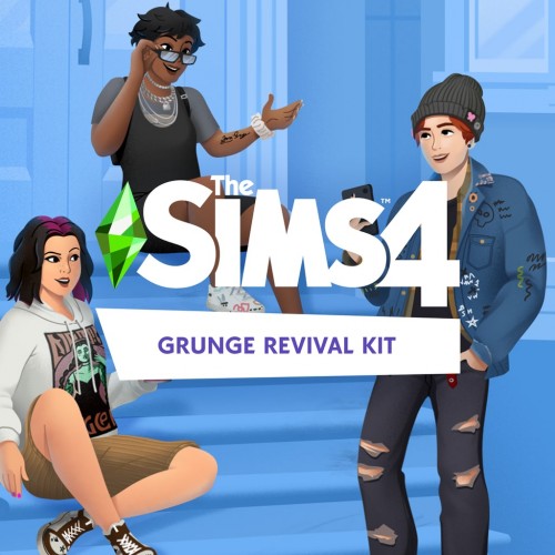 The Sims 4 Grunge Revival Kit PS4