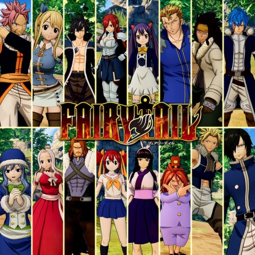 FAIRY TAIL: Anime Final Season Costume Set for 16 Playable Characters PS4