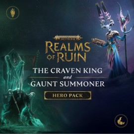 Warhammer Age of Sigmar: Realms of Ruin - The Craven King and Gaunt Summoner Hero Pack PS5