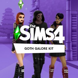 The Sims 4 Goth Galore Kit PS4