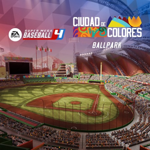 Super Mega Baseball 4 Ciudad de Colores Stadium PS4 & PS5