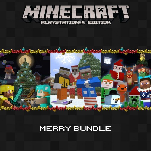 Minecraft Merry Bundle PS4