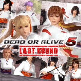 DOA5LR Shrine Maiden Costume Set - DEAD OR ALIVE 5 Last Round PS4