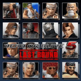 DOA5LR: Core Fighters - Male Fighters Set - DEAD OR ALIVE 5 Last Round PS4