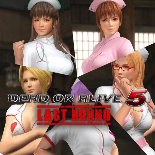 DOA5LR Nurse Costume Set - DEAD OR ALIVE 5 Last Round PS4