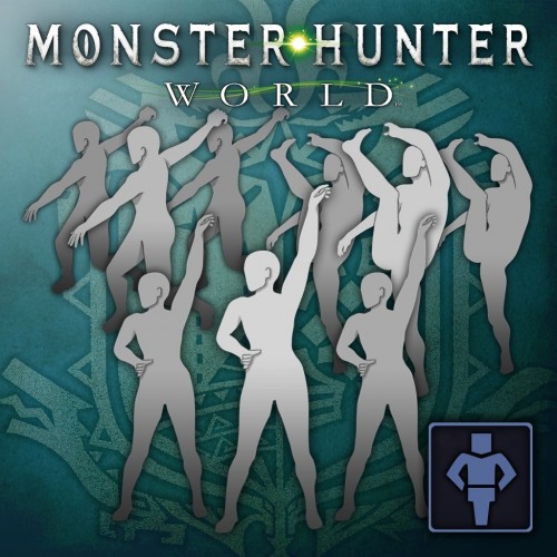 Additional Gesture Bundle 4 - Monster Hunter: World PS4