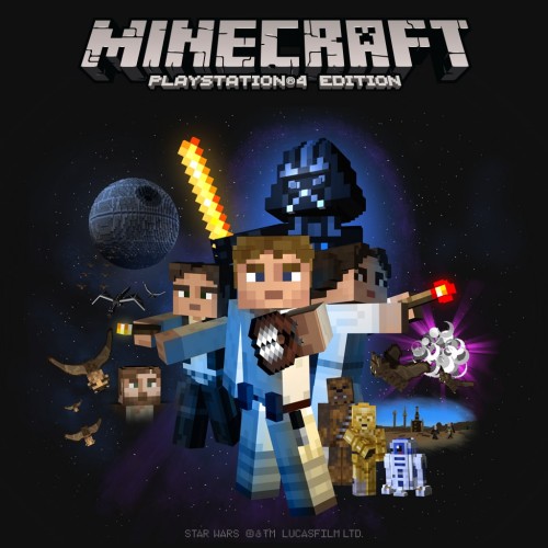 Minecraft Star Wars Skin Packs Bundle PS4