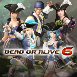 DOA6 Pirates of the 7 Seas Costumes Vol. 2 Set - DEAD OR ALIVE 6 PS4