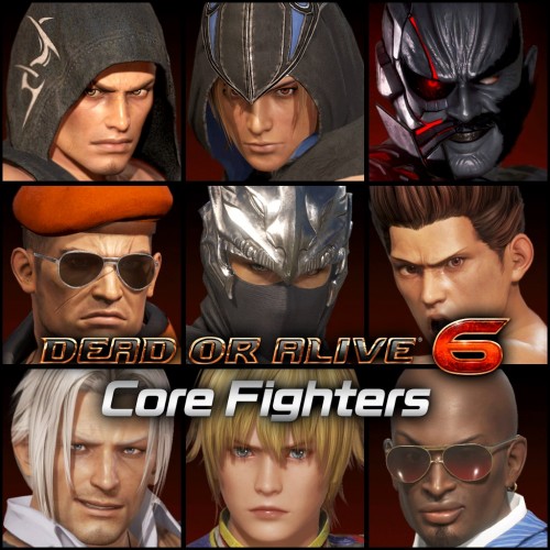 DEAD OR ALIVE 6: Core Fighters - Male Fighters Set PS4