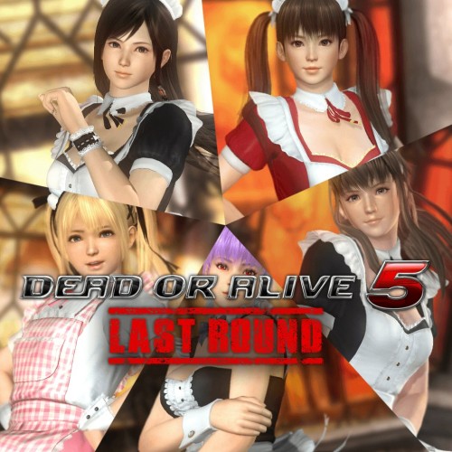 DOA5LR Maid Costume Set - DEAD OR ALIVE 5 Last Round PS4