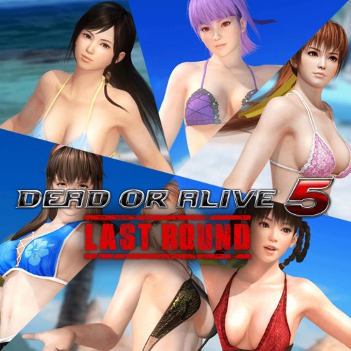 DOA5LR Hot Getaway Costume Set - DEAD OR ALIVE 5 Last Round PS4