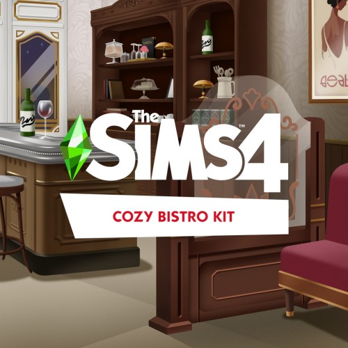 The Sims 4 Cozy Bistro Kit PS4