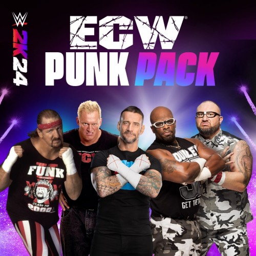 WWE 2K24 ECW Punk Pack PS4