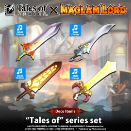 Deco: "Tales of" Set - MAGLAM LORD PS4