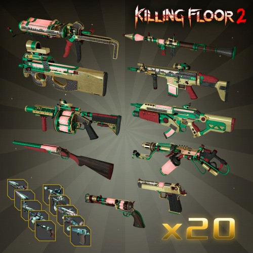 Killing Floor 2  - Christmas Weapon Skin Bundle Pack PS4