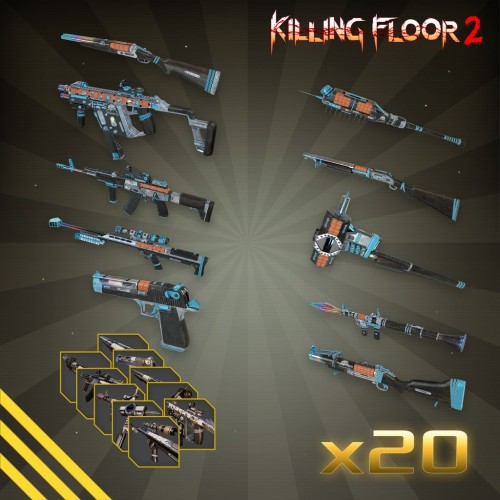 Killing Floor 2  - Ice Breaker Weapon Skin Bundle Pack PS4