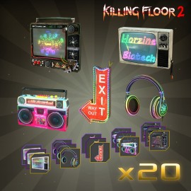 Killing Floor 2  - Retro Neon Gear Cosmetic Bundle PS4