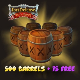 Fort Defense North Menace - 500 barrels + 75 PS4