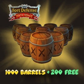 Fort Defense North Menace - 1000 barrels +200 PS4