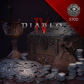 Diablo IV - 5700 Platinum: 5000 + 700 Platinum Bonus PS4