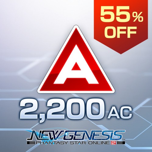 PSO2:NGS - SALE: 2200AC Exchange Ticket - PSO2 NEW GENESIS PS4