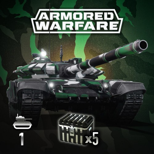 T-72B3 Green Prime Pack - ARMORED WARFARE PS4