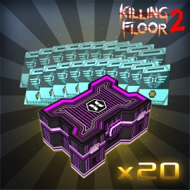 Killing Floor 2 - Horzine Supply Weapon Crate - Series 11 Gold Bundle Pack PS4