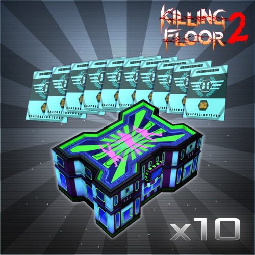 Killing Floor 2 - Horzine Supply Emote Crate - Series 2 Silver Bundle Pack PS4