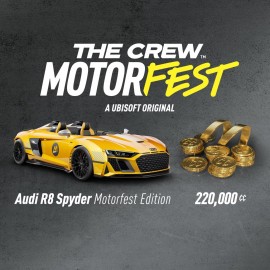 Audi R8 Spyder Welcome Pack (+220,000 Crew Credits) – The Crew Motorfest PS4