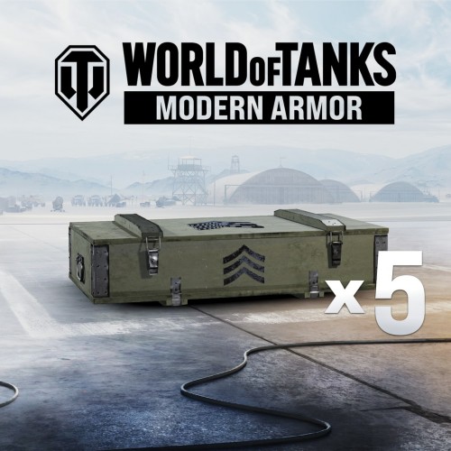 World of Tanks - 5 Sergeant War Chests - World of Tanks Modern Armor PS4