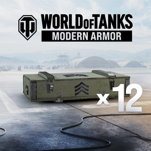 World of Tanks - 12 Sergeant War Chests - World of Tanks Modern Armor PS4