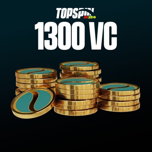 TopSpin 2K25 1,300 Virtual Currency Pack PS5