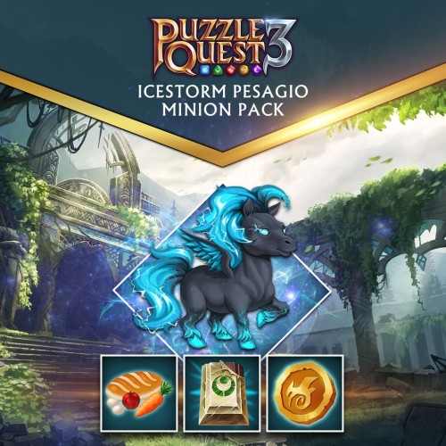 PUZZLE QUEST 3 - Icestorm Pegasio Minion Pack - Puzzle Quest 3: Match 3 RPG PS4