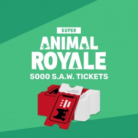 5000 SAW Tickets - SUPER ANIMAL ROYALE PS5