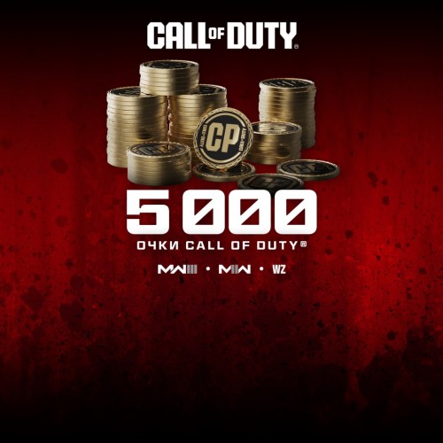 5,000 Modern Warfare III or Call of Duty: Warzone Points PS4